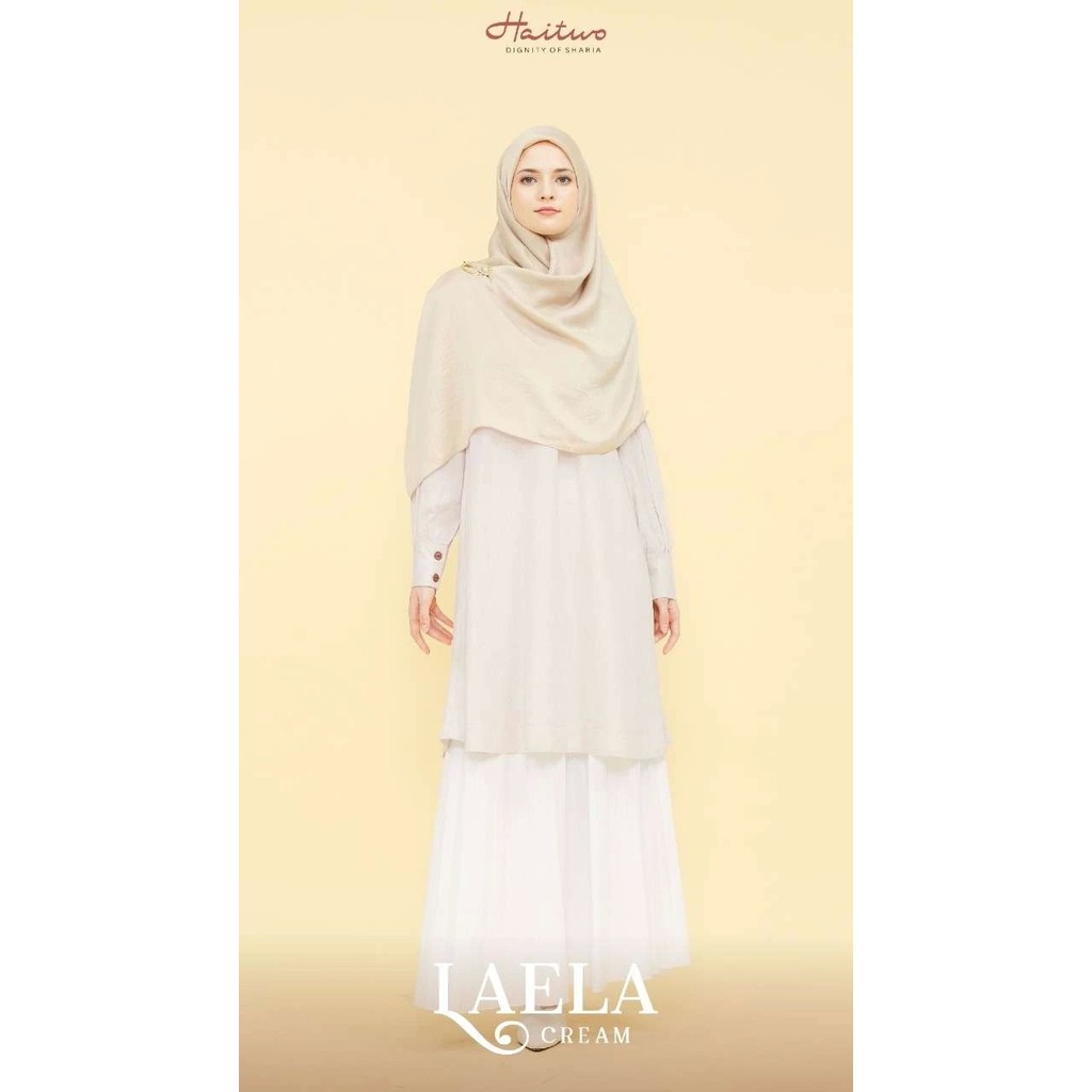 NIBRAS Laela Tunic,Tunic muslimah Hijab Frendly