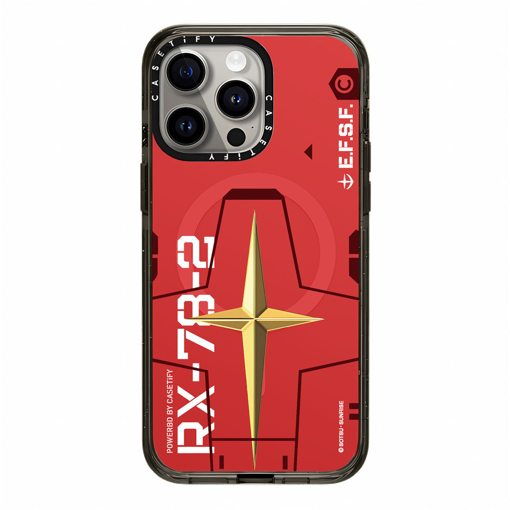 Ο CaseTifg Gundam Guard Collection High Quality Magnetic Phone Case With Box For iPhone 16 12 13 14 