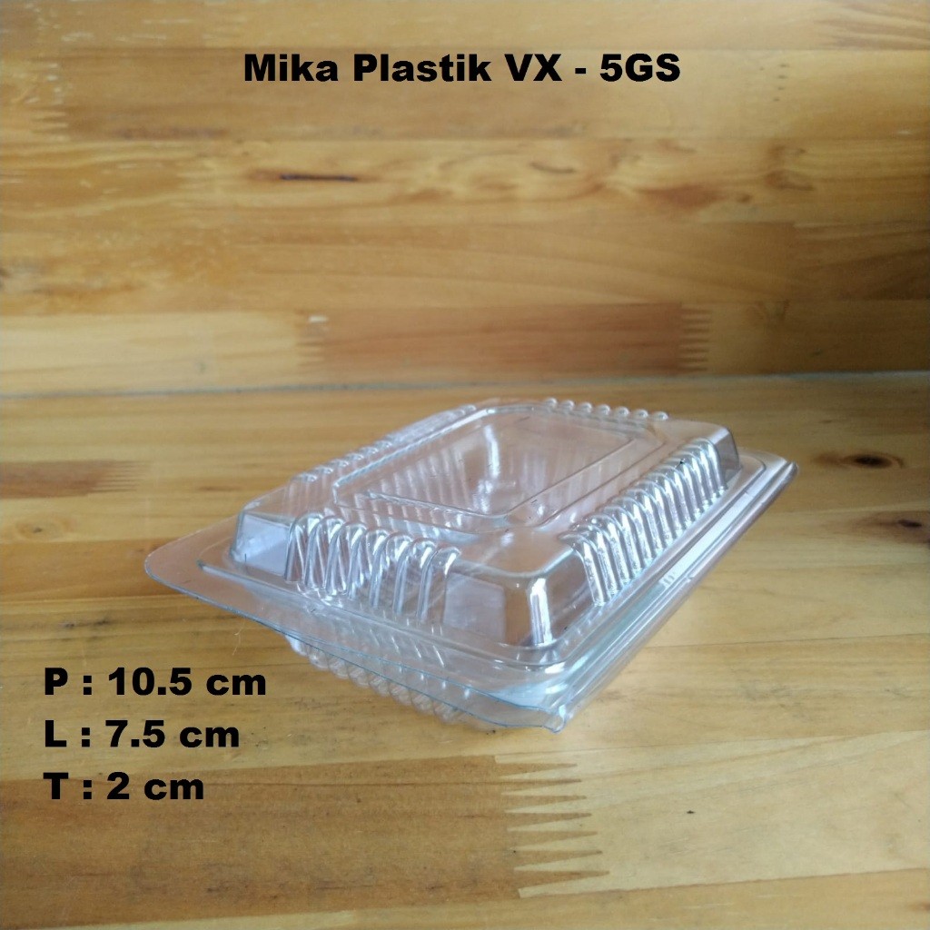 [SDW] pekanbaru/Box / Kotak Mika Plastik VX - 5GS Per Pack