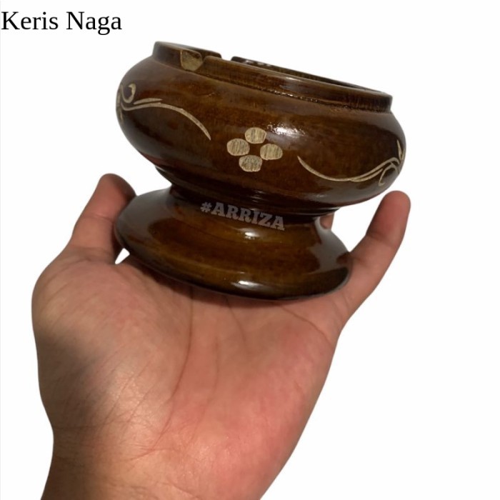 ASBAK / ASBAK KAYU / ASBAK KAYU JATI / ASBAK MINI / ASBAK UNIK DARI KAYU JATI LSF11