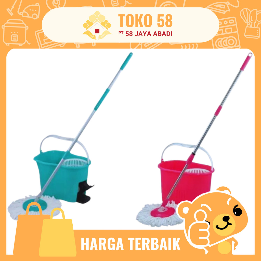 [COD] Pel Easy Mop Set Maspion WD 002 / Pcs