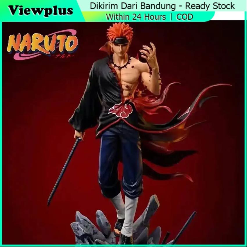 Terlaris Pain Akatsuki Standing Big Base Naruto Shippuden / Action Figure Naruto Pain Akatsuki SNBR