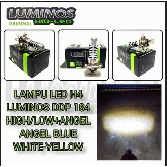 Luminos LS2 H4 - LUMINOS / Lampu LED Motor Laser 2 Warna + Senja Original DDP184