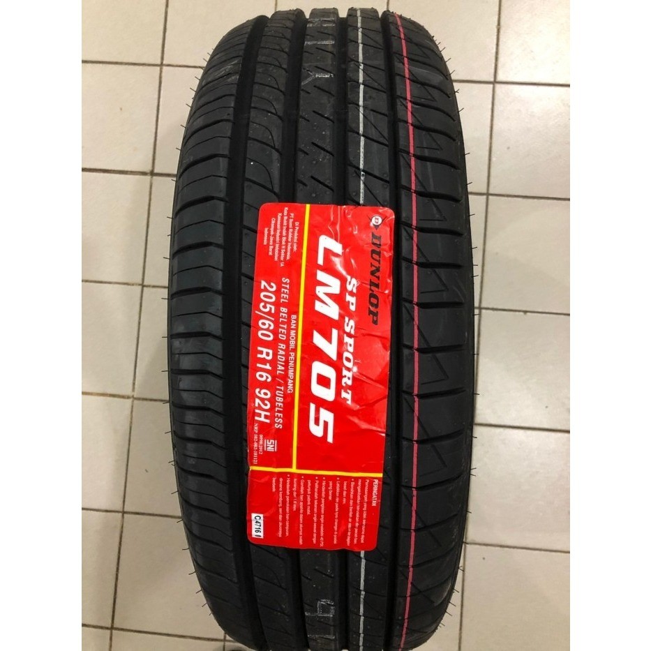Dunlop SP Sport LM705 Ukuran 205/60 R16 - Ban Mobil Eco Sport XL7 Xpander