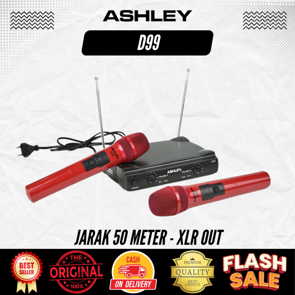 Mic Wireless Ashley D99