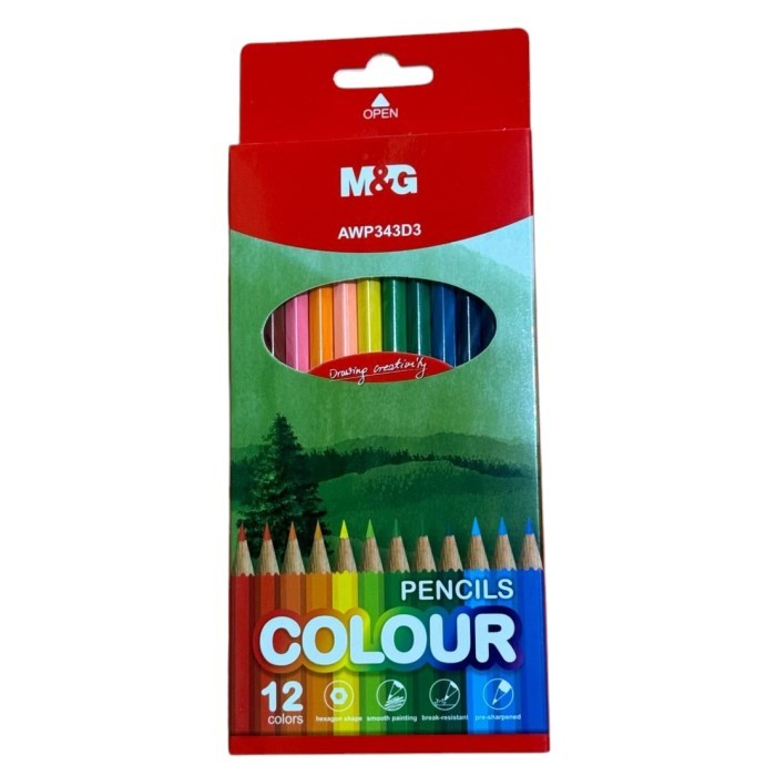 

M&G pensil colour / pensil warna M&G 12 warna