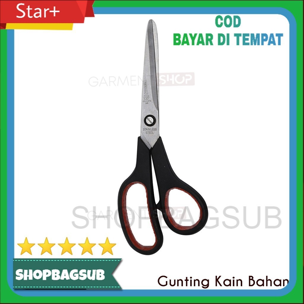 

Gunting Kain Bahan Murah Berkualitas Tailor Scissors 10 Inch