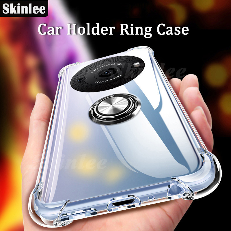 For Sharp Aquos R8S R9 R10 Pro Sense 9 10 Casing Case Clear Softcase Transparent Bracket Ring Airbag