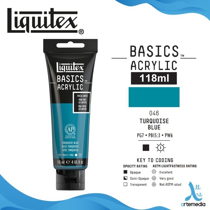 

Cat Akrilik Liquitex Basics 118ml Acrylic Color Paint - 01/04 - LIME GREEN