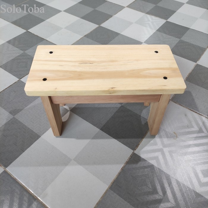 

Dingklik Kayu / Kursi Jongkok KECIL / Jengklok / Kursi Jongkok Kayu - Dingklik 30x15 Murah