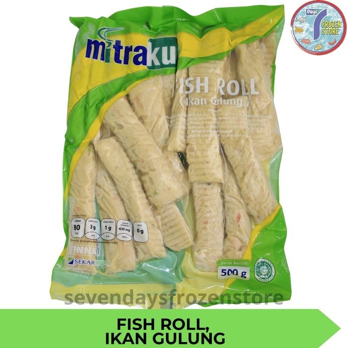 

Mitraku Fish Roll | Ikan Gulung 500 gr