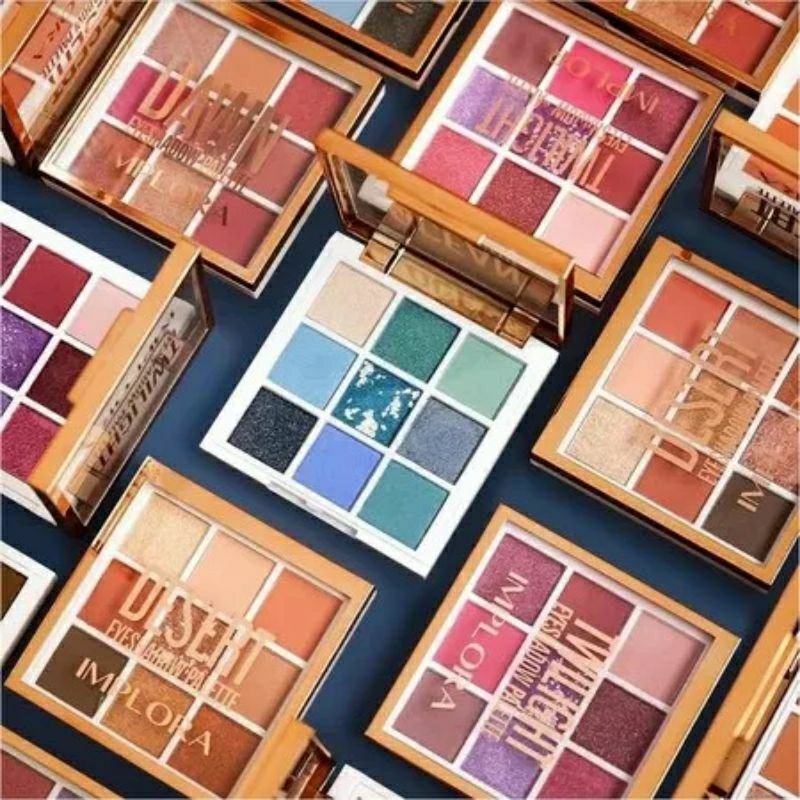 EYESHADOW 9 WARNA EYESHADOW PALLETE EYESHADOW IMPLORA