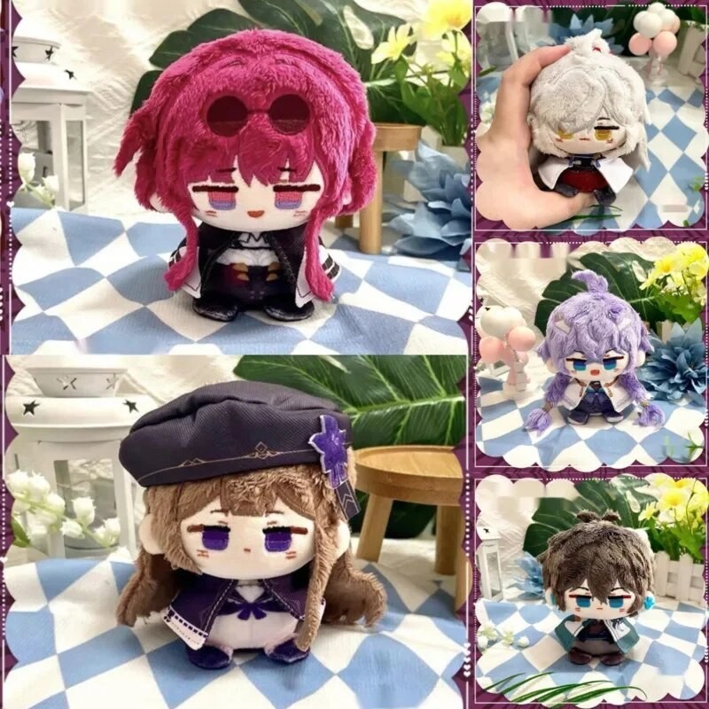 Honkai: Star Rail Plush 10cm Doll And Hand Puppet Bailu Herta Dan Heng Jing Yuan Stuffed Plushie Plu