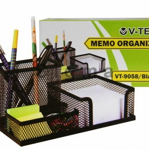 

PROMO!! -Memo Organizer / Tempat Alat Tulis V-Tec VT-9058 - Hitam