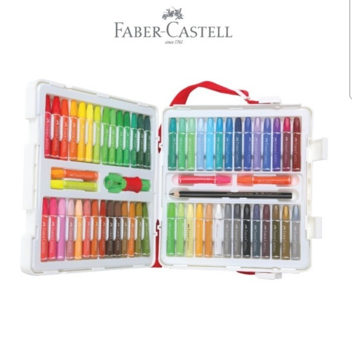 

PROMO!! -Crayon Hexagonal Oil Faber Castell 60 warna