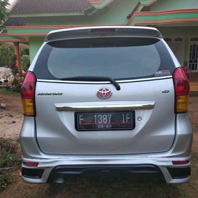 BODYKIT BELAKANG AVANZA LUXURY -  BODYKIT  - bahan fiberglass s15