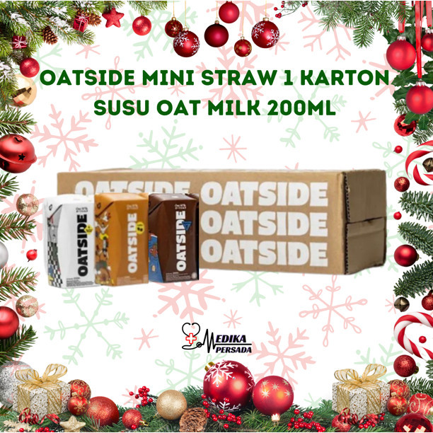 

Oatside Straw Susu Oat Milk 1 dus (isi 12) - Barista Blend | Chocolate | Coffee 200ml