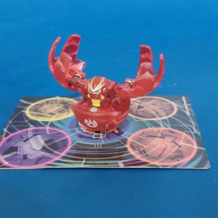 Bakugan Pyrus Fear Ripper Clear (minus) SegaToys