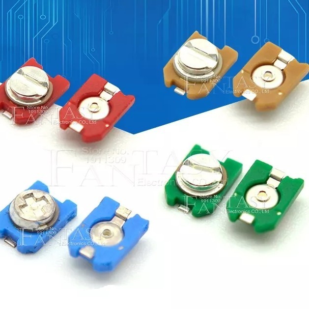 Trimmer 10pF SMD adjustable kapasitor trimer TZC3206A110 10 pF