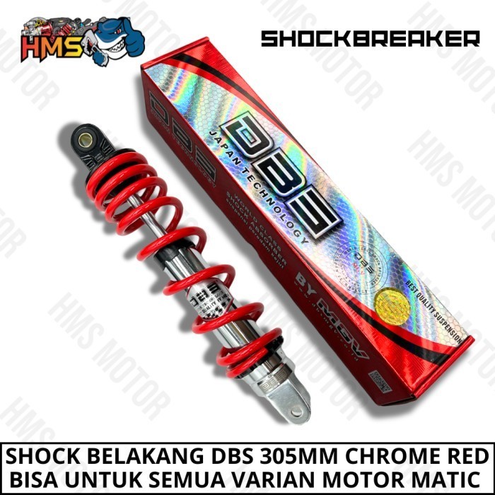 ShockBreaker Belakang Mio, Beat, Vario Dbs MGV/Shock Belakang Dbs MGV - Merah
