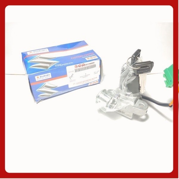 Kunci Kontak Satria Fu 2005 - 2013 Komplit Original Suzuki IPNW0