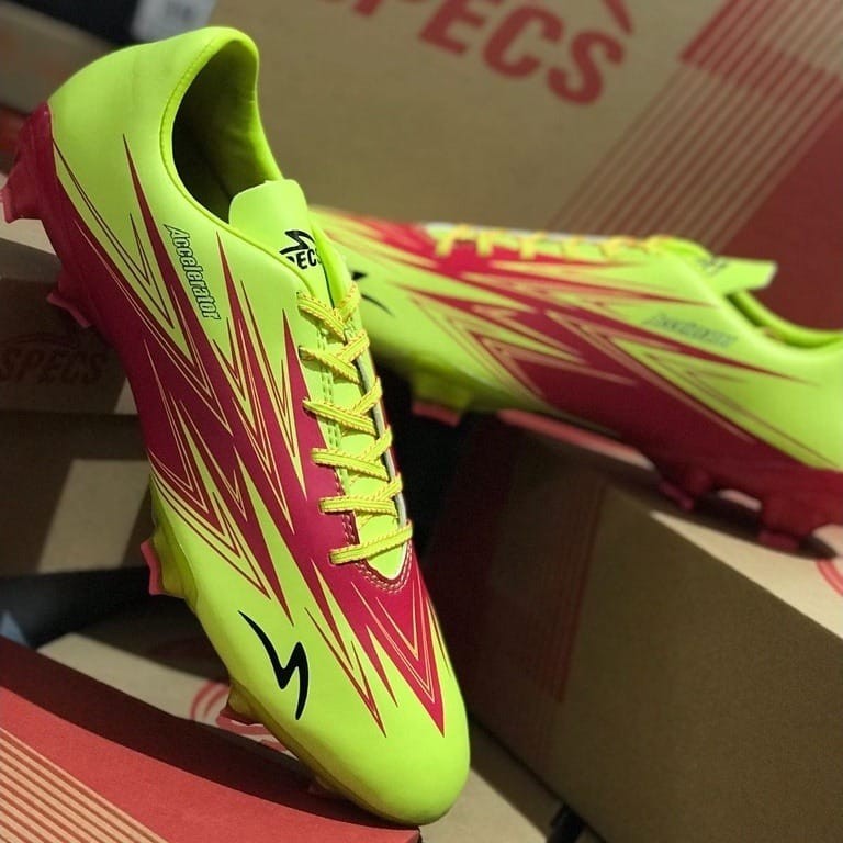 Sepatu Bola Anak Specs Lightspeed 3 FG Meta Crush Pack Zeist Green Gecko