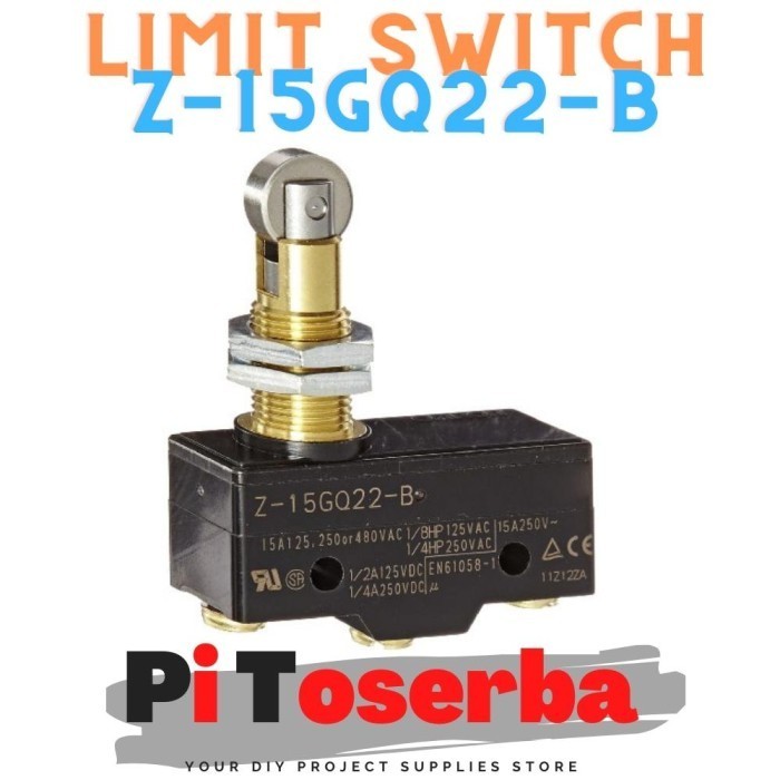 Z-15GQ22-B Micro Limit Switch Saklar Tuas SPDT 3 Pin NO NC COM
