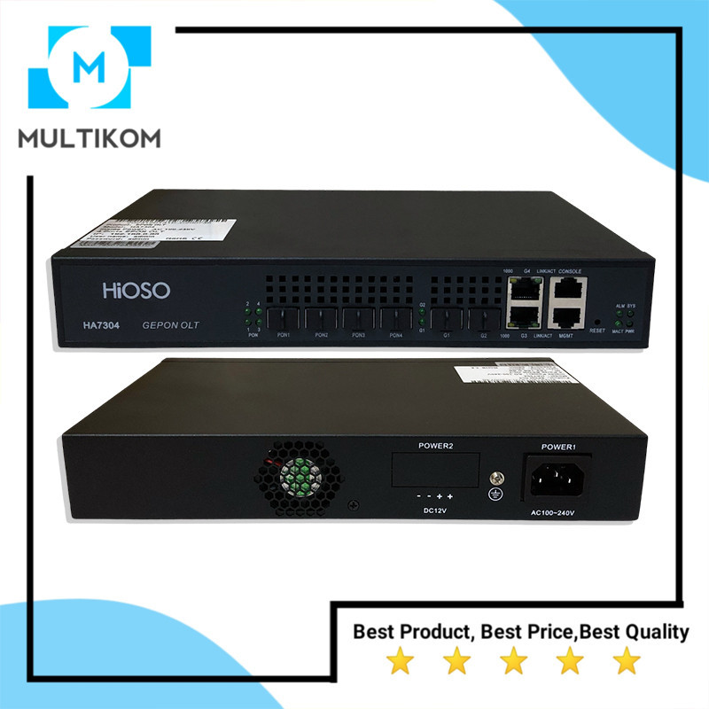 OLT HIOSO EPON ha7304 4 PORT