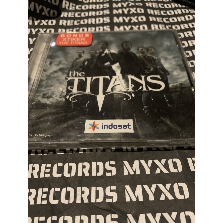 CD ORIGINAL THE TITANS ALBUM PERTAMA SELF TITLED NOAH PETERPAN