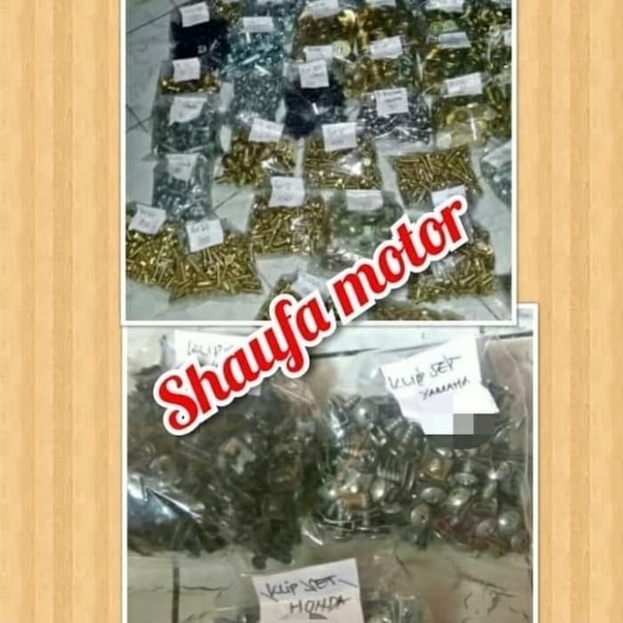 baut full body motor supra x 125 / karisma Baut supra x 125 / karisma Full Set / Baut honda supra x 