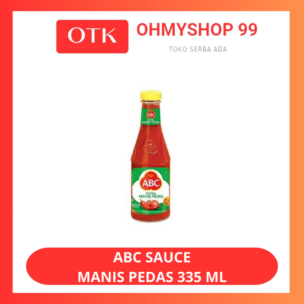 

ABC Sambal Saus Sambal Manis Pedas 335gr