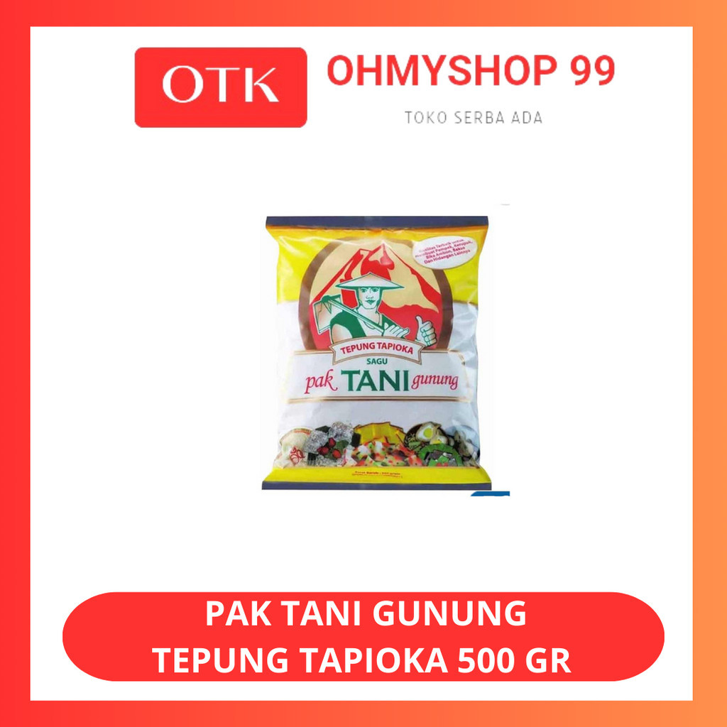 

Tepung Tapioka Pak Tani Agung 500 gr
