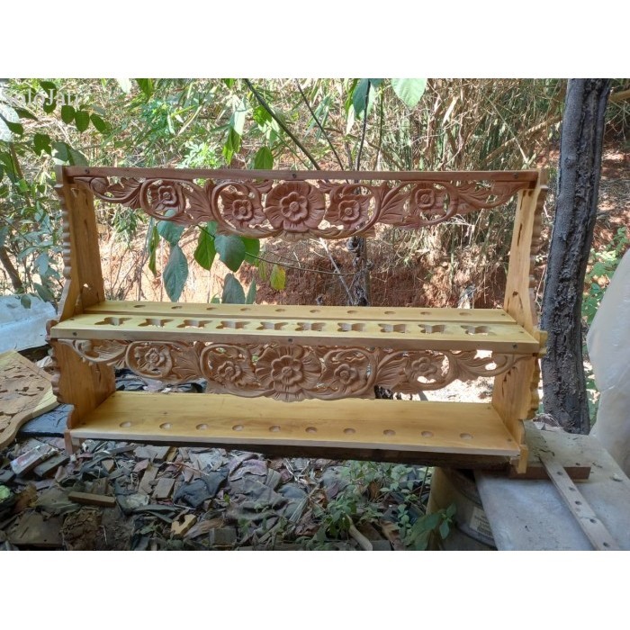 

termurah jagrak keris isi 20 naga kembar ukir alus kamarogan bk megant murah