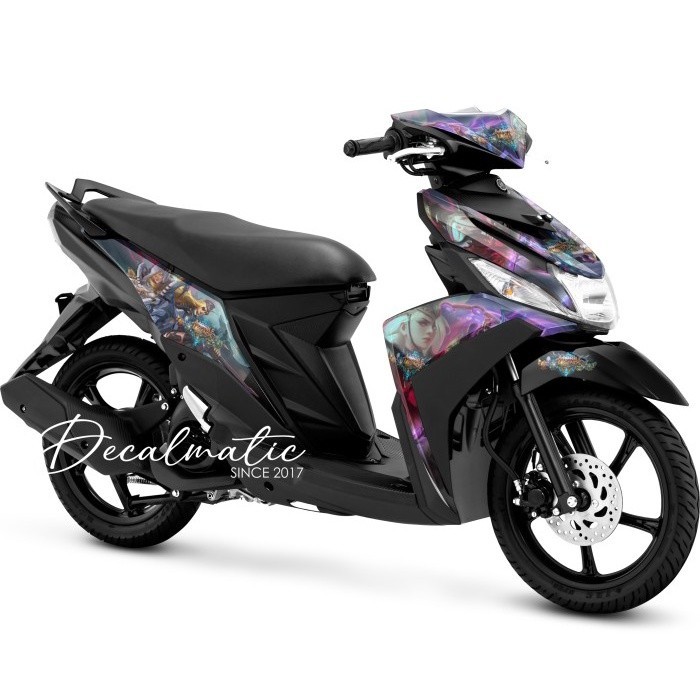 Decal Mio M3 Full Body Stiker Full body Motor Mio Z Sticker Mio 125 Mobile Legends Lesley