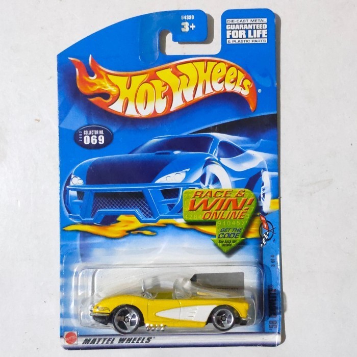 Hot Wheels 58 Corvette kuning