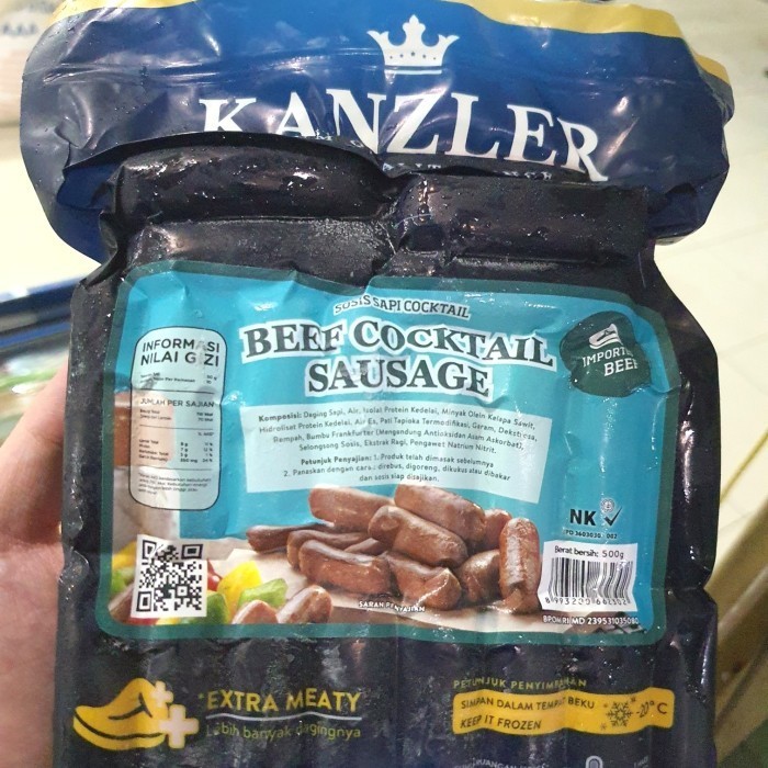 

Sosis Sapi Cocktail/ Beef Cocktail Sausage Kanzler