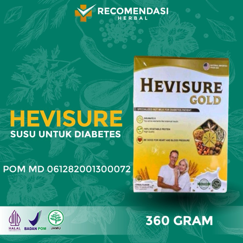 

HEVISURE GOLD MILK SUSU OBAT DIABETES DAN KENCING MANIS PANKREAS INSULIN ORIGINAL AMERIKA