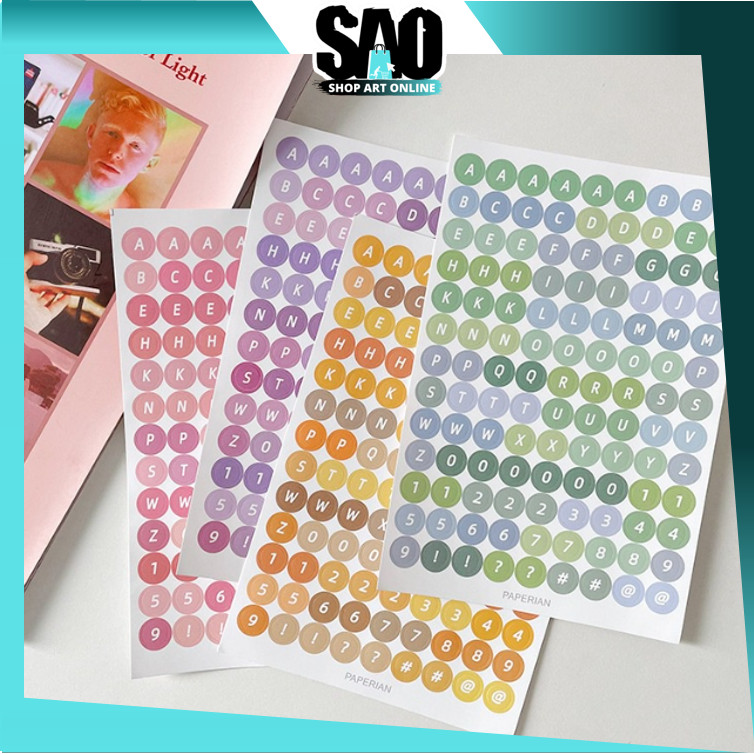 

SAO - 6158 Cute Scrapbook Stickers / Scrapbook Sticker Alat Tulis / Notebook Cute Sticker