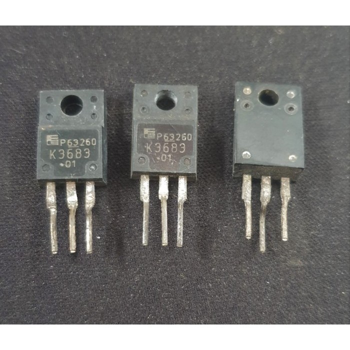 Transistor K3683 2SK3683 N-Channel Power Mosfet 19Amp 500V -LPK47
