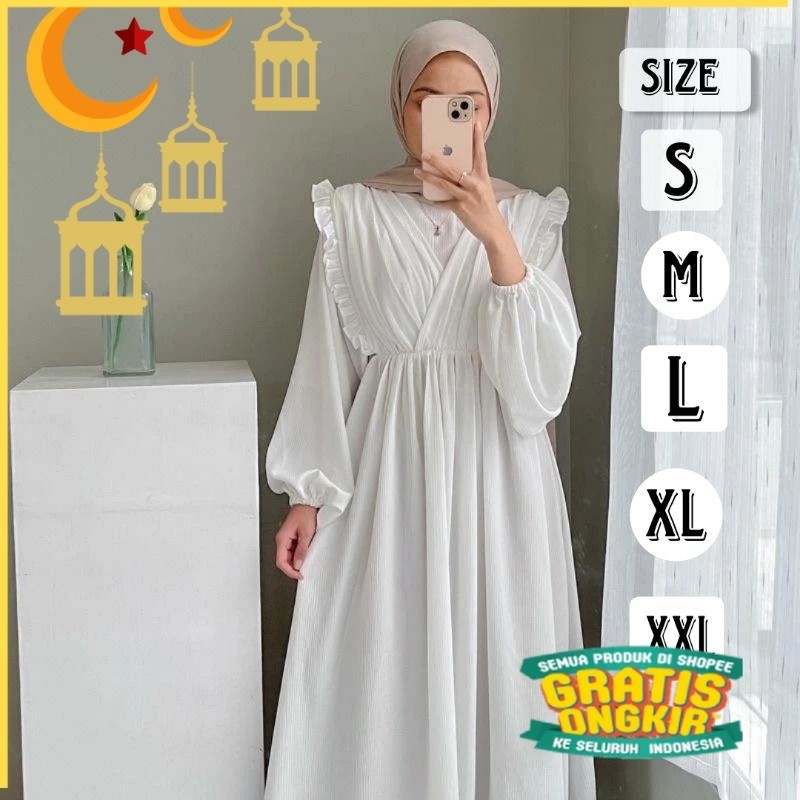 GISELA BAJU GAMIS TERBARU 2023 SIZE S M L XL XXL MAXY DRESS REMAJA PEREMPUAN KEKINIAN DRESS WANITA T