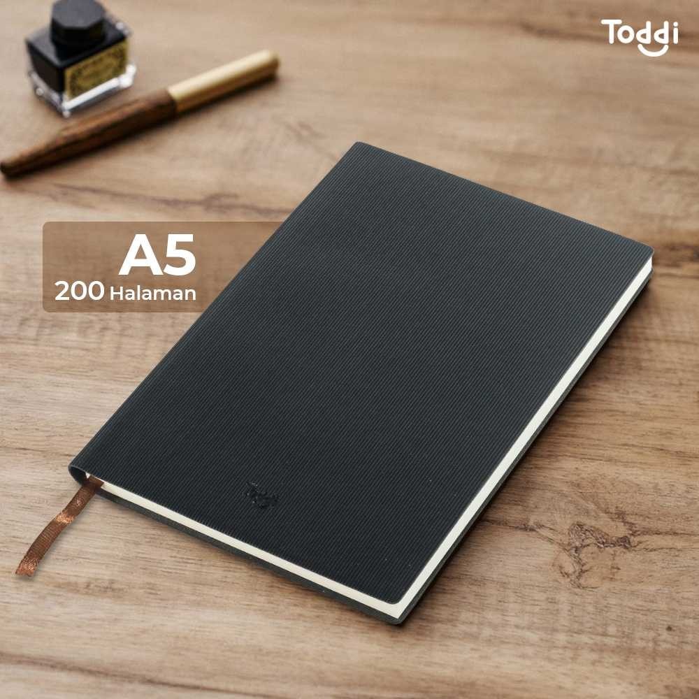 

Buku Tulis Memo Paper Business Notebook Leather Cover A5 - TD100