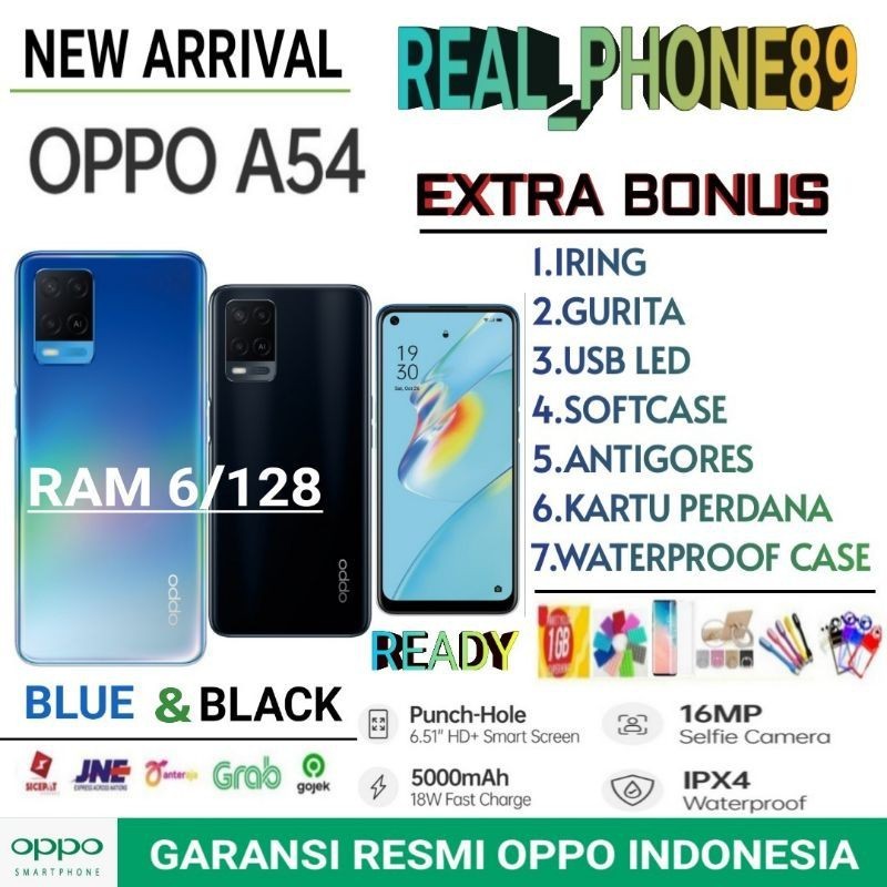 3.3 Grand Sale OPPO A54 RAM 6/128 GB | A77s 8/128 GB | a77s GARANSI RESMI OPPO INDONESIA