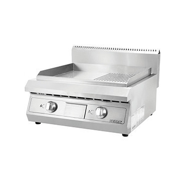 GRIDDLE GETRA OL-GGR-60F COUNTER TOP GAS FLAT GRIDDLE - MESIN PEMANGGANG