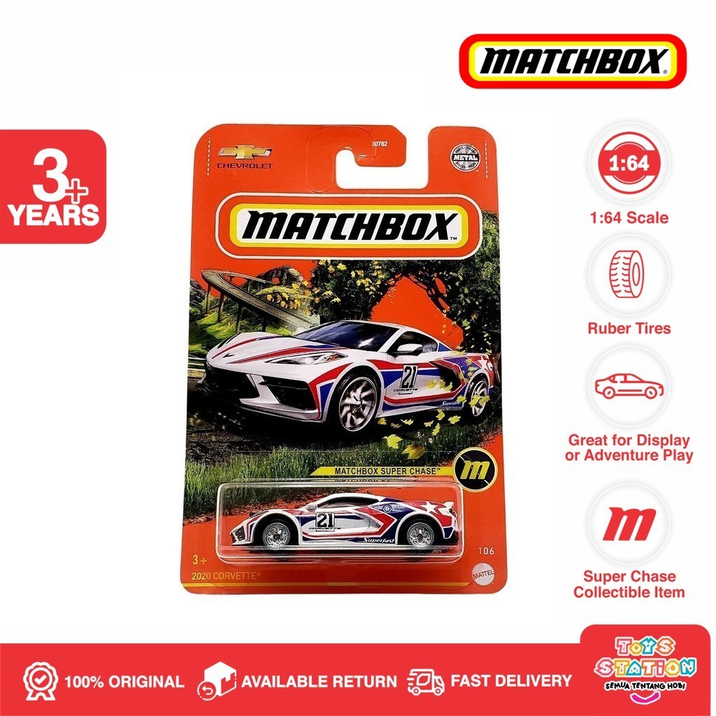 Matchbox Super Chase 2020 Corvette