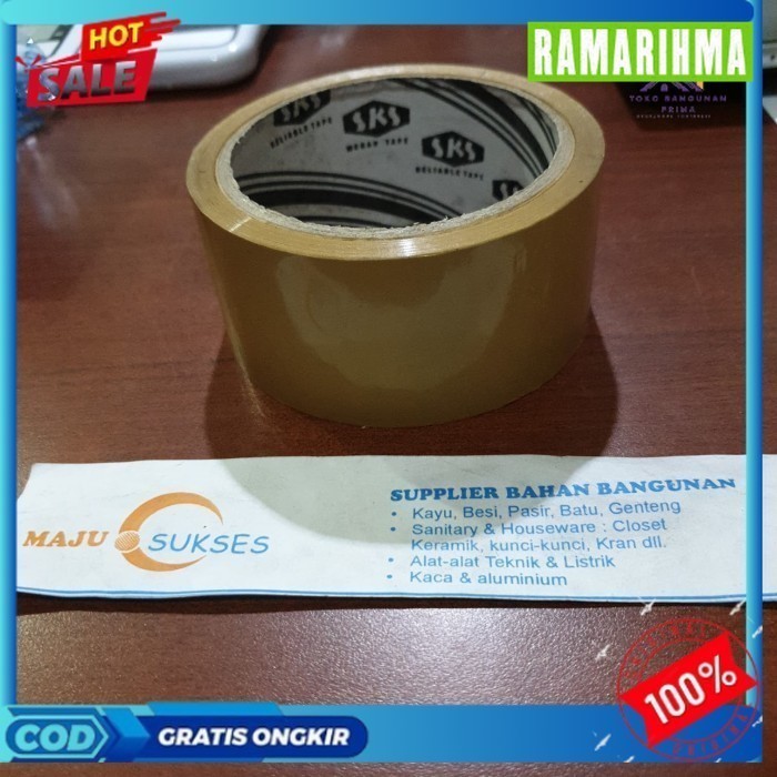 

Solasi Lakban Coklat SKS 2