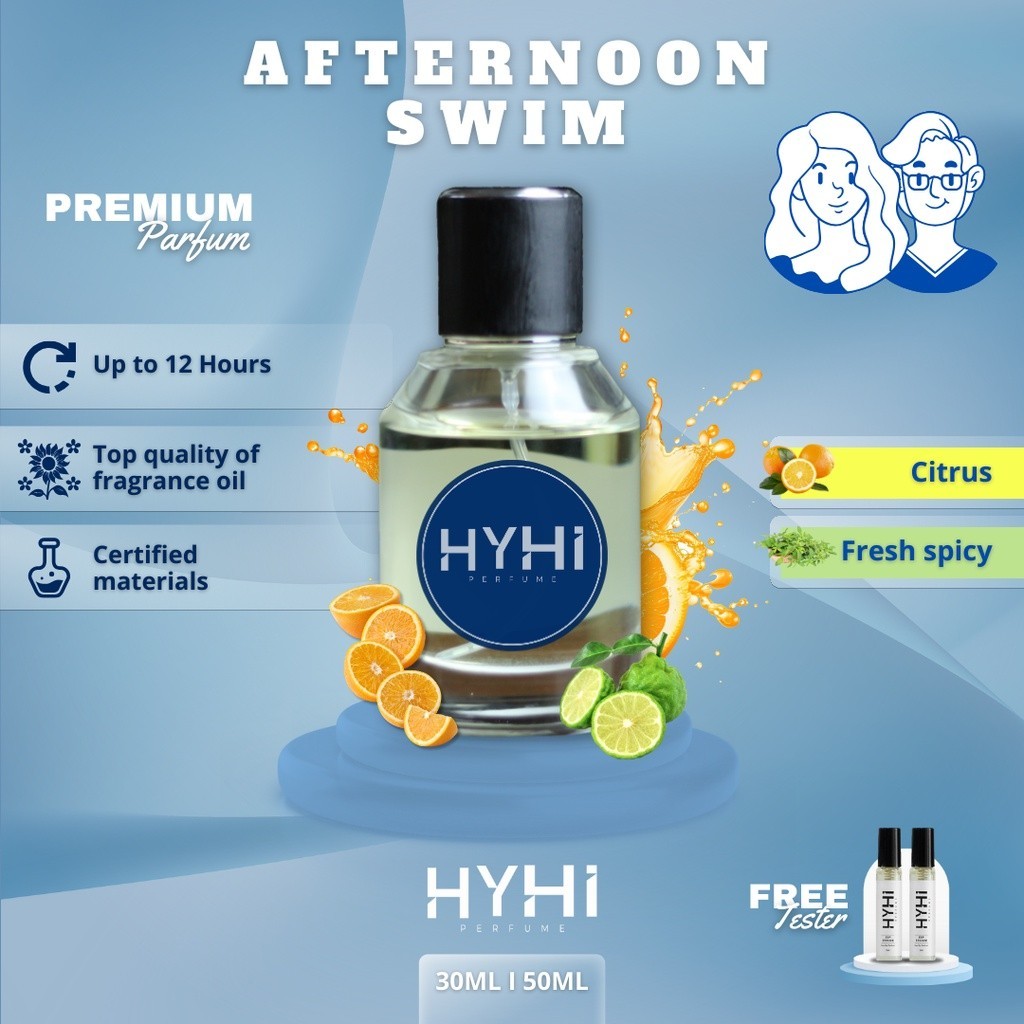 HYHI Parfum Afternoon Swim - Pria Wanita