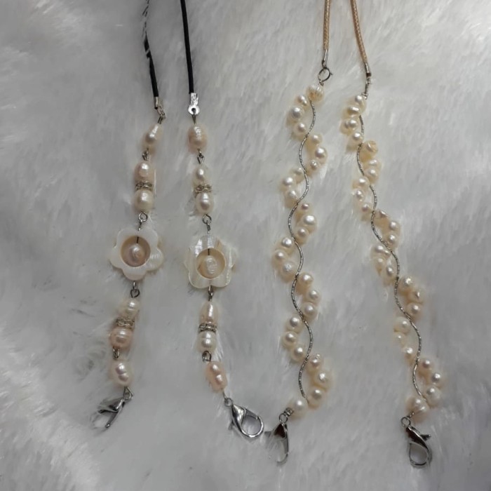 conector masker hijab mutiara trp originl