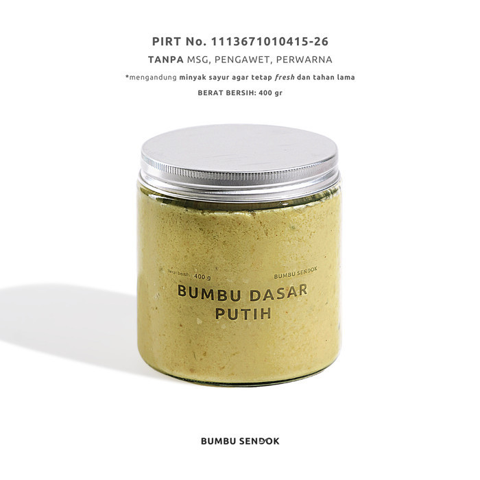 

[TERLARIS] BUMBU SENDOK Bumbu Dasar Putih 400g