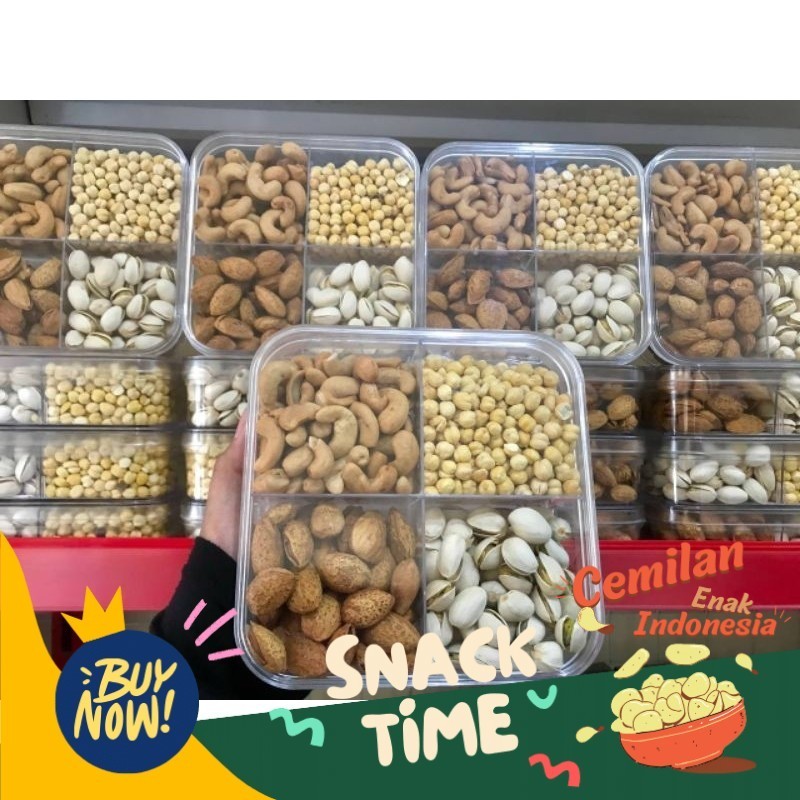 

Special Diskon HEALTHY MIX NUT PREMIUM/ Mix Kacang sehat premium organik/ kacang Mede,almond, pistachio, kacang arab