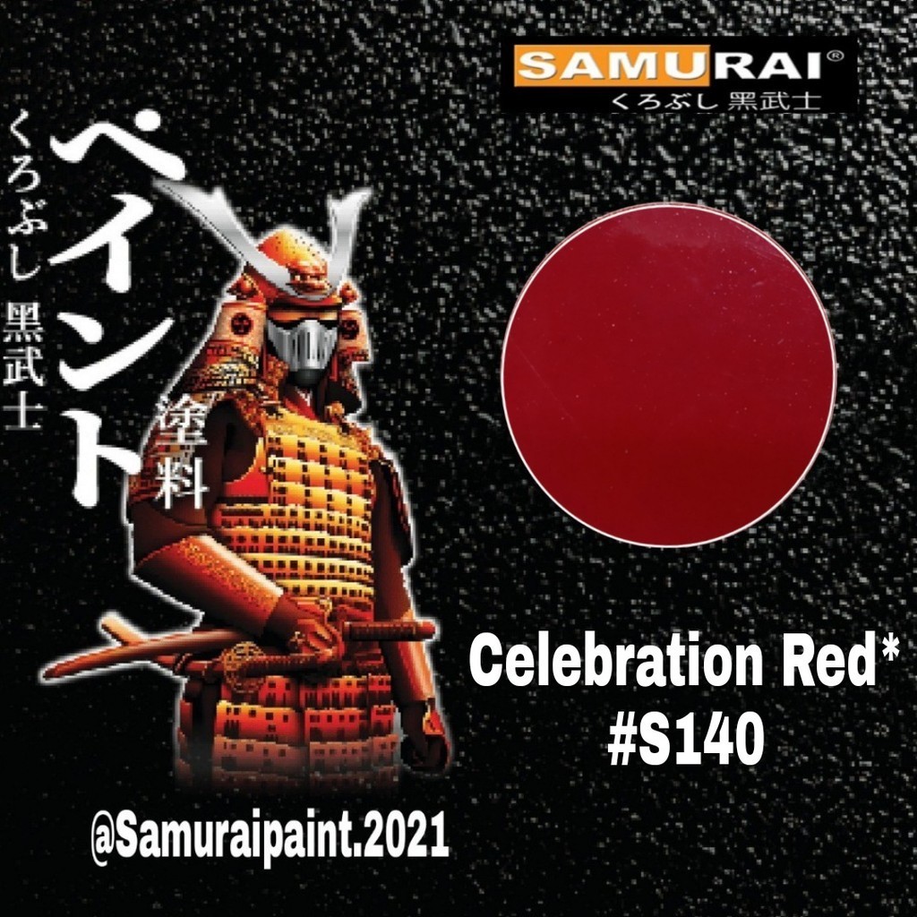 

Samurai Paint Celebration Red S140 Red suzuki merah suzuki Cat pilok samurai